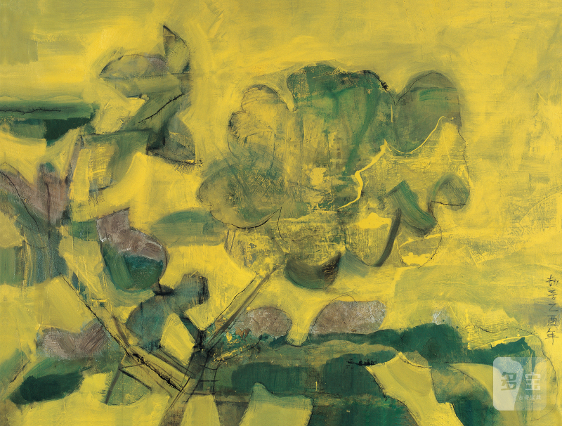 王劼音 WANG JIEYIN (b.1941) 六朝花影 Flower Shadows of the Six Dynasties - 图2